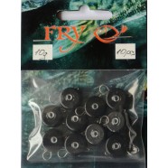 Вантаж вухатий рибальський, таблетка (ексцентрик) колір Silvereyes Black, 10шт в уп., вага 10г